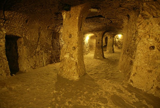 Nevşehir Derinkuyu Underground City | Turkey City Guide | Türkiye Şehir ...